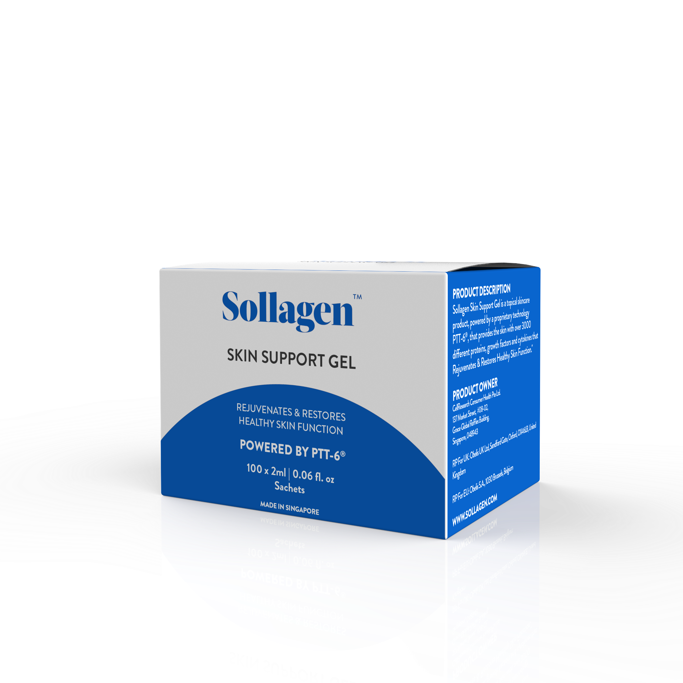 Sollagen™ Skin Support Gel 50 x 2ml (Box of 50 sachets)